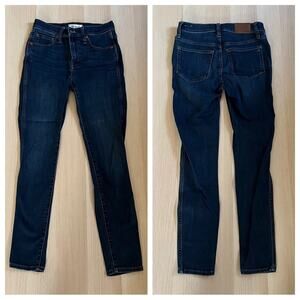 Madewell 10” High-Rise Skinny Jeans 26 x 27”